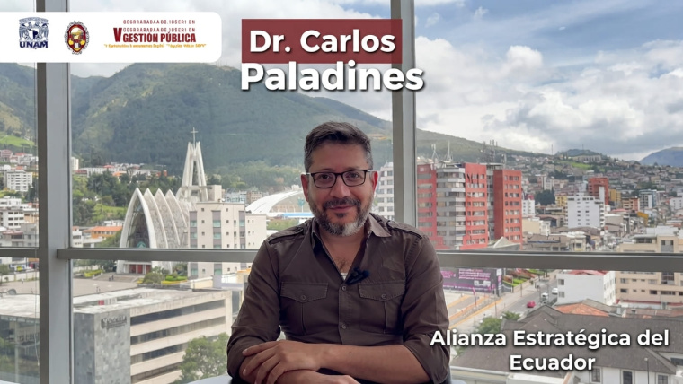 Carlos Paladines participa en el V Congreso Internacional de Gestión Pública en Perú.