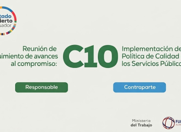 Seguimiento al Compromiso 10: avances en la Política de Calidad de los Servicios Públicos